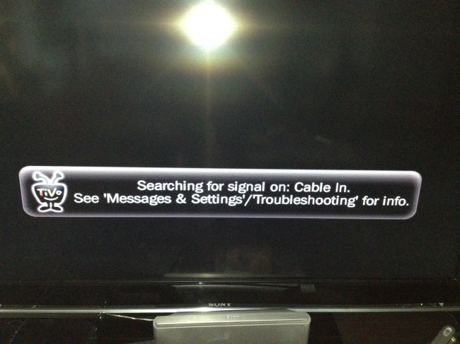tivo cable out powerpocalypse