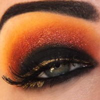 Orange Makeup
