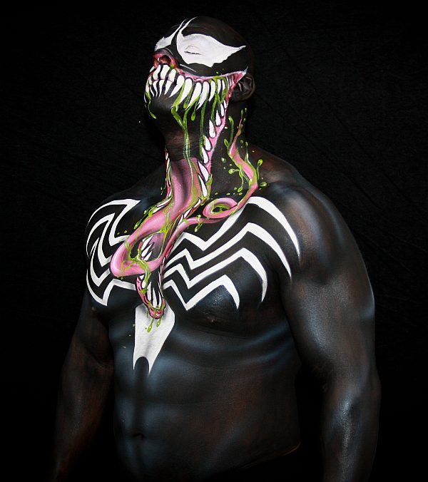 venom body paint