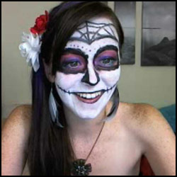amirah skye day of the dead cam