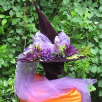 bohemian goddess witch hat