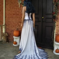 corpse bride wedding gown