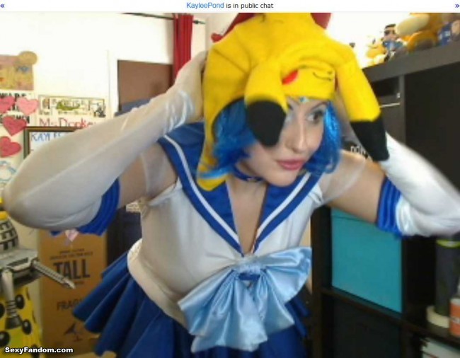 Sailor Mercury Kaylee Pond Wears Many Hats