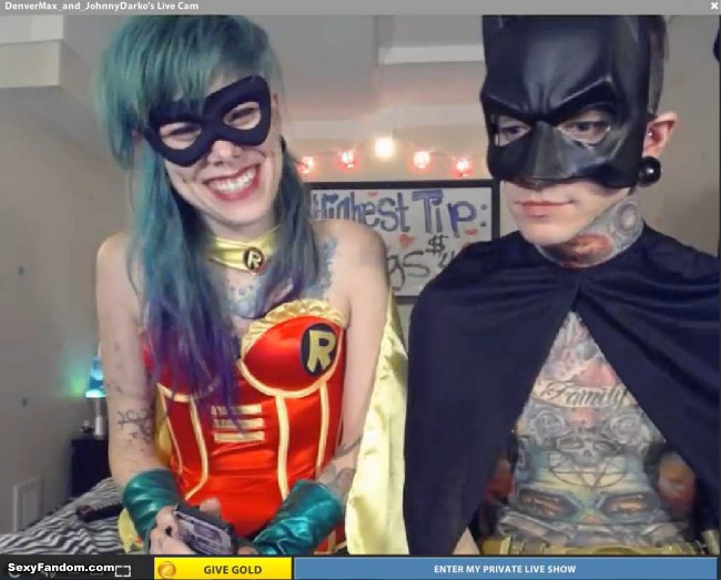 batman robin roleplay denvermax johnnydarko tattoo cam