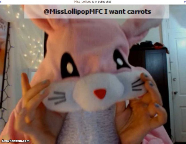 miss_lollipop bunny kigurumi cam