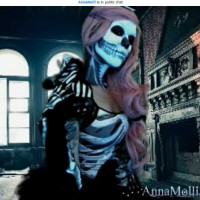 AnnaMolli Skeleton Halloween Costume