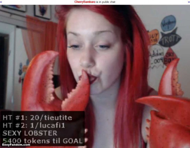 cherrybambaro lobster girl cam