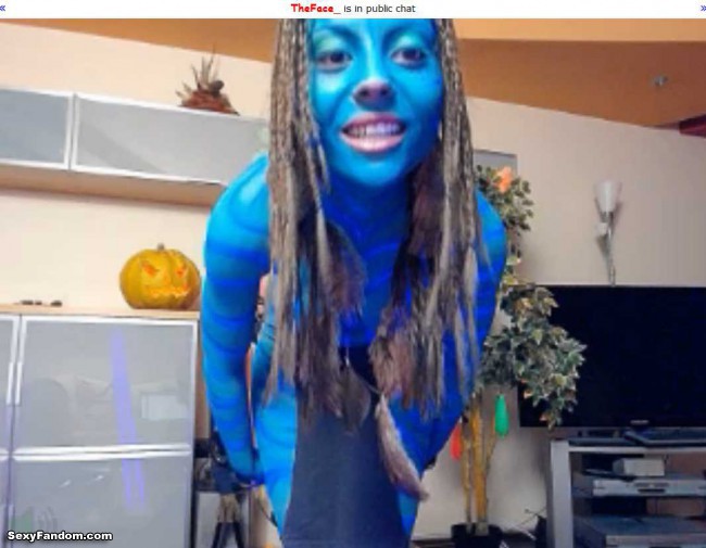 TheFace_ avatar blue cam