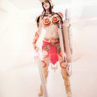 League of Legends Valkyrie Leona by Tine