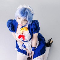 rei ayanami maid cosplay