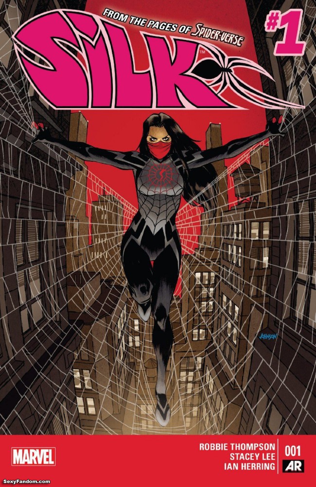 "Silk"issue number 1 comic book cover.
