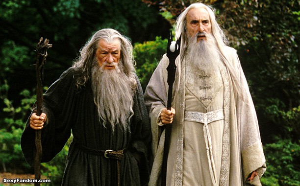 Gandalf-and-Saruman