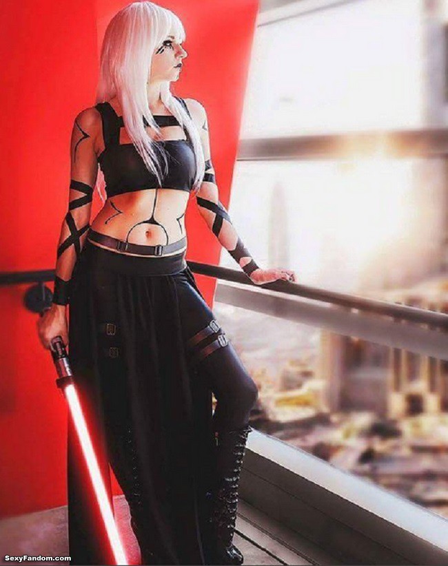 Andy Rae’s Sith Lord Cosplay.