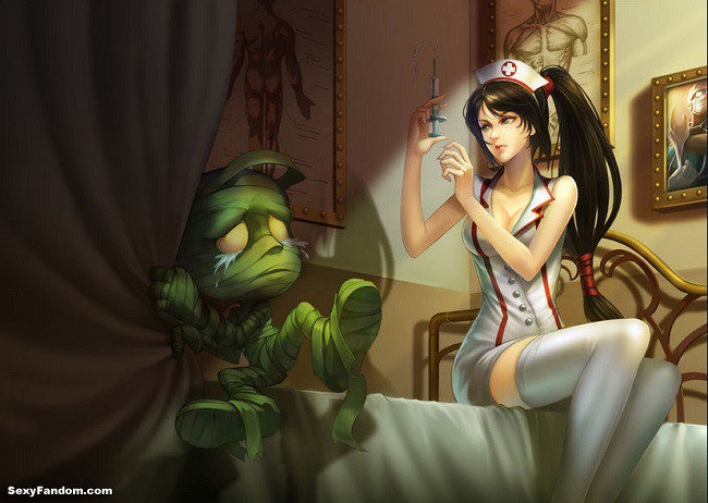 League of Legends: Akali Nurse