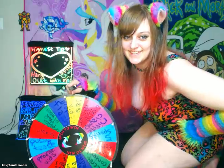 Come And Join BabyZelda's Rainbow Leopard Show