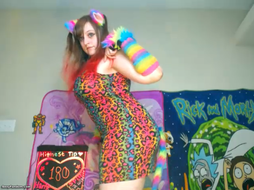 Come And Join BabyZelda's Rainbow Leopard Show