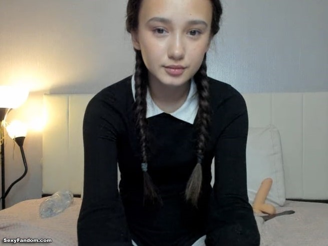 Mysterious And Spooky, It's Littlewetgirl's Wednesday Addams