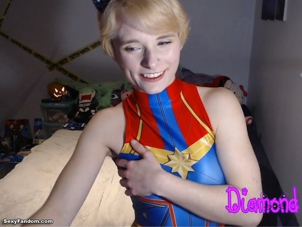 DiamondKitty6 Is Ready To Save The World With Captain Marvel