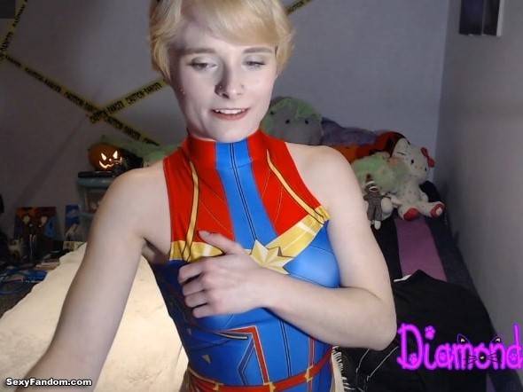 DiamondKitty6 Is Ready To Save The World With Captain Marvel