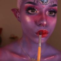 OhhMaly's Alien Glam Look Is Out Of This World