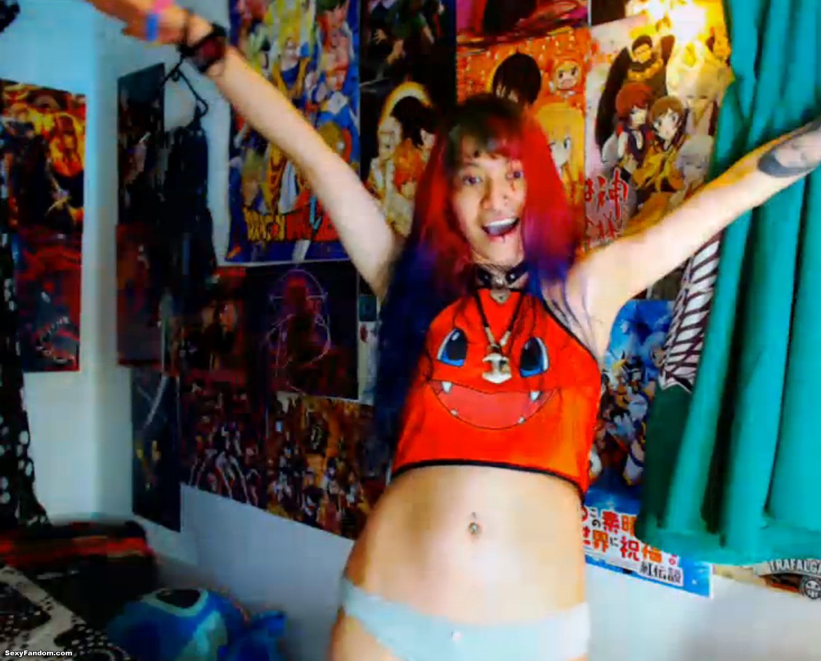 Catch Kawai_kitty In Her Colorful Anime Inspired Room