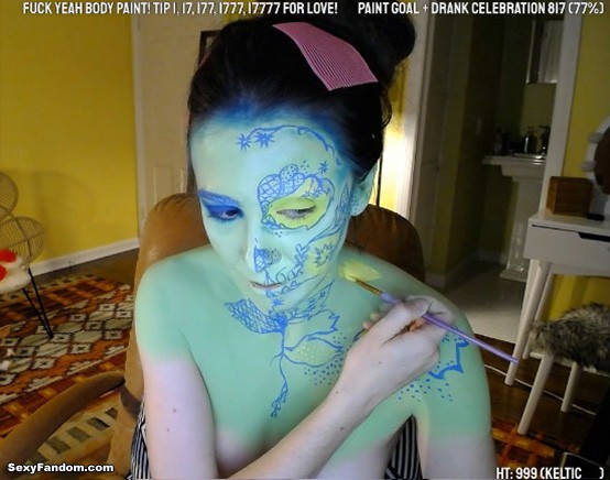 Yarrow Transforms Herself Into A Magical Skull