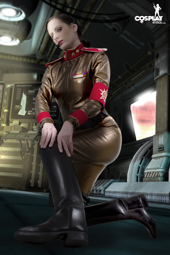 Cosplay Erotica’s Tina Is The Commander In Charge