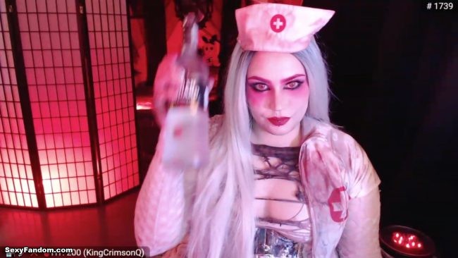 QueenOfMetal Is Quite The Bloody Nurse