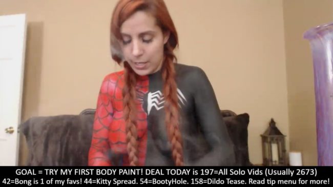 IsabelleRaven Does Whatever A Spider (And Venom) Can