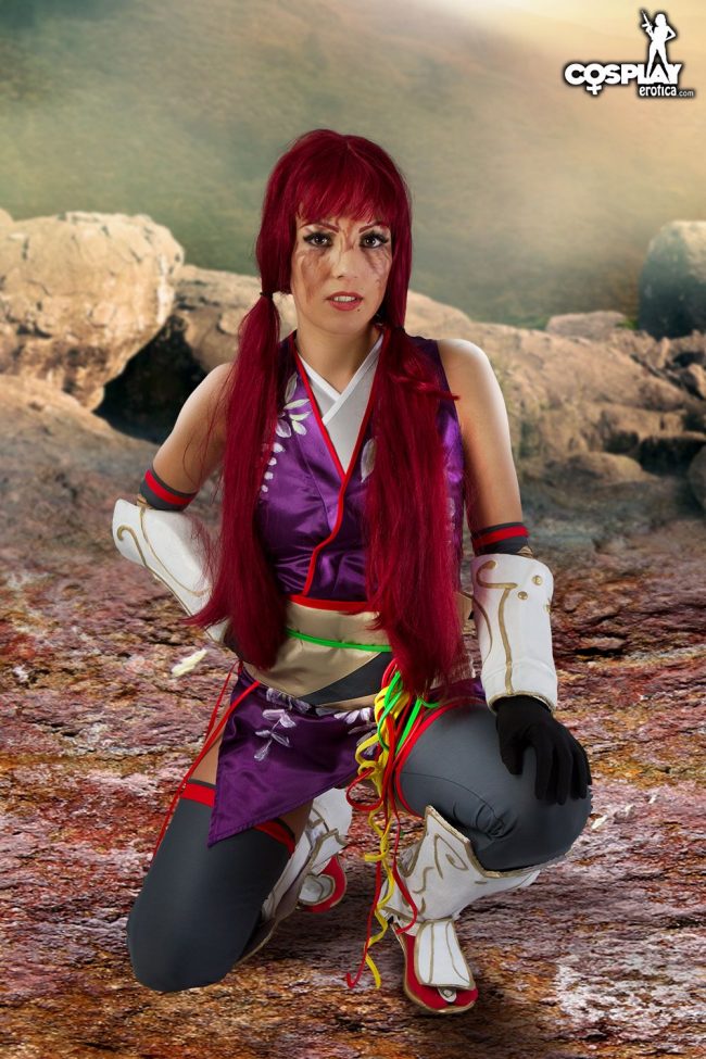 Cosplay Erotica’s Devorah Takes Her Battle Stance As Kunimitsu