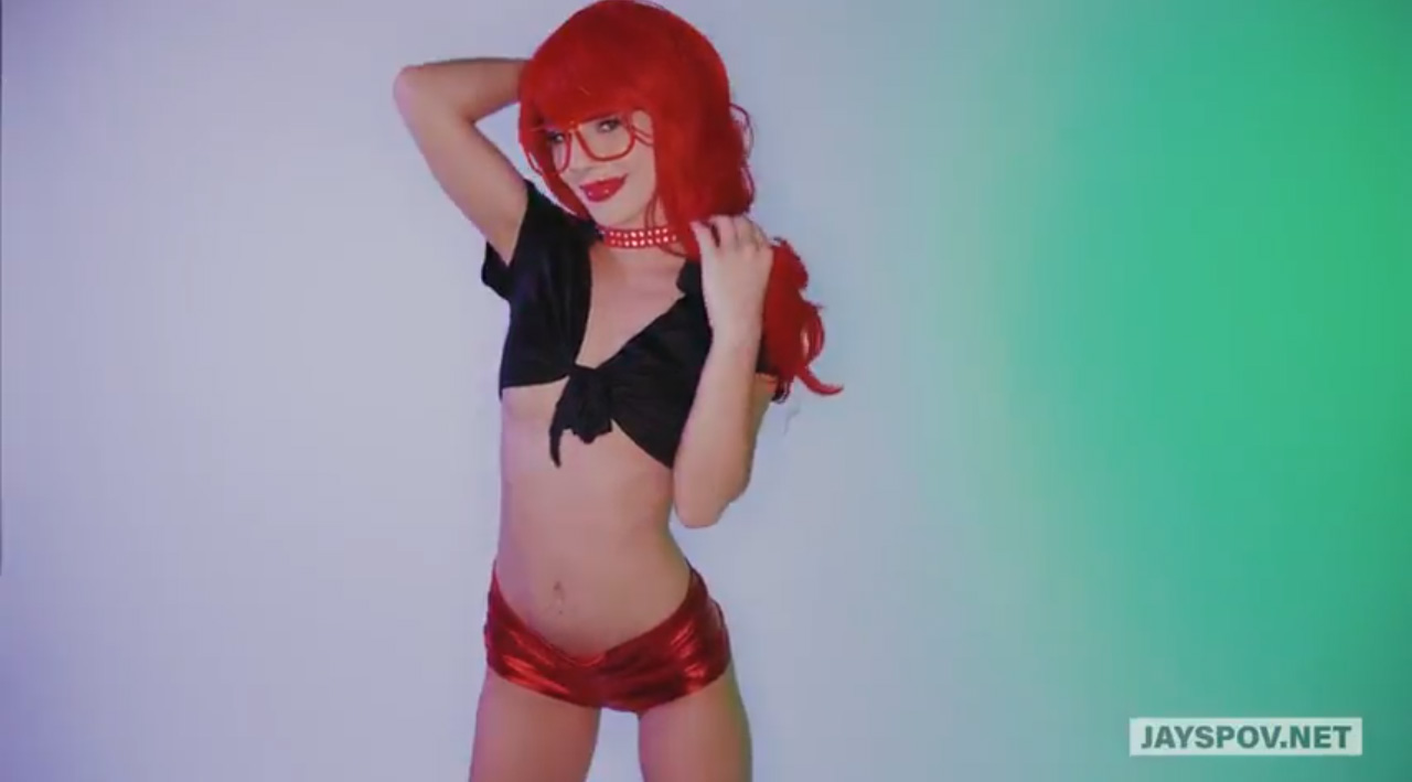 AdultTime: Fiery Redhead Bella Rose Strikes A Pose