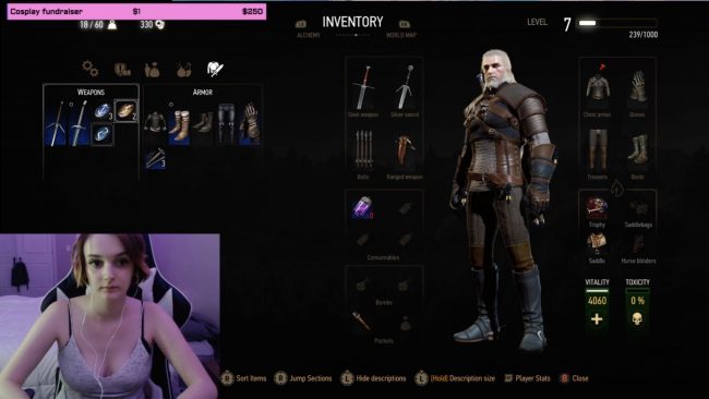 Sweet_Nymph Tosses A Coin To The Witcher