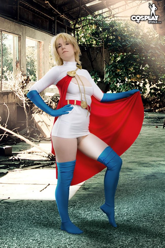 Cosplay Erotica’s Cassie Packs A Punch As Power Girl