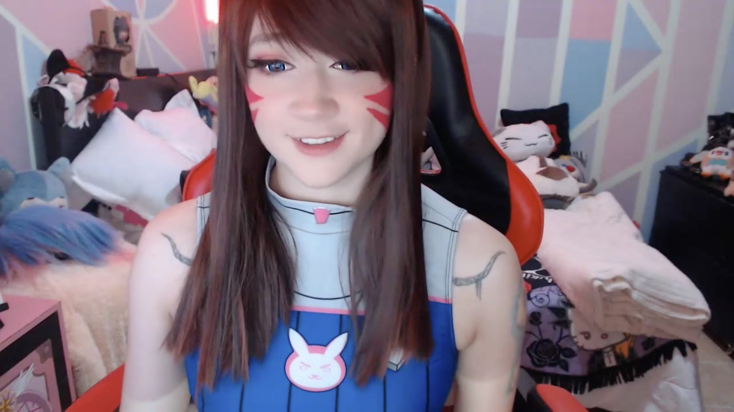 Kao_Chan's D.Va Puts Her Game Face On