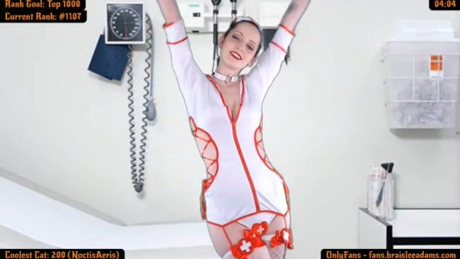 BraisleeAdams Is A Fabulously Sexy Nurse 