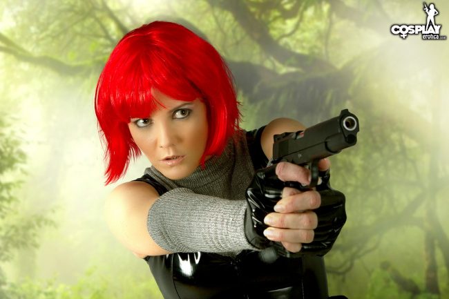 Cosplay Erotica’s Gogo Goes Searching In The Jungle In Dino Crisis