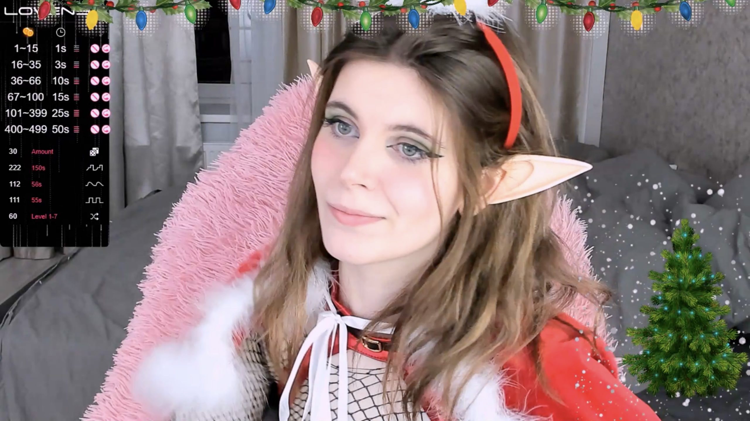 Angel_Tea Brings Christmas As An Elf
