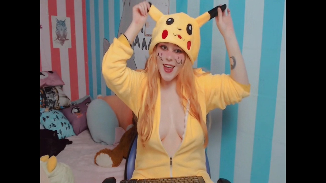Anjanayuii Cosplays As An Electrifying Pikachu