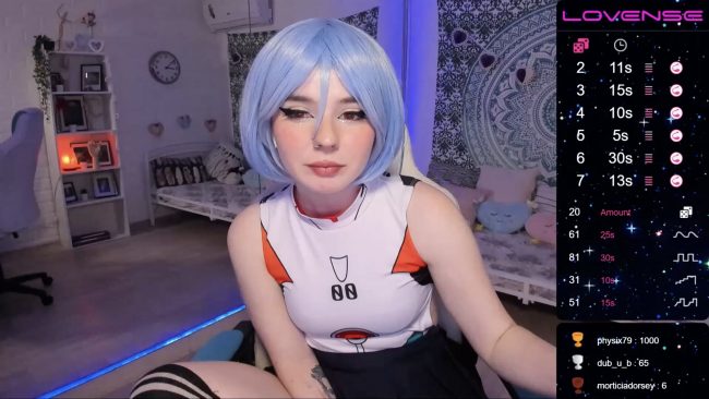 Marissariley’s Rei Ayanami Belts A Tune