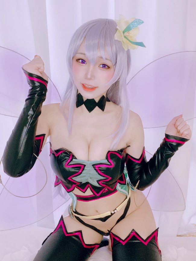 Fã de Full Dive fez um cosplay incrível da Reona Kisaragi