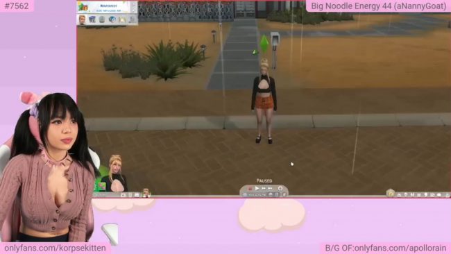 KorpseKitten’s Deeply Revealing Sims 4 Gameplay