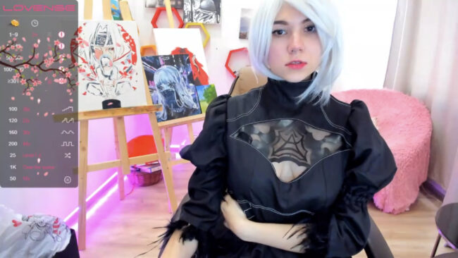 Nio_Hashiri Shows Off Her Android Appearance As 2B