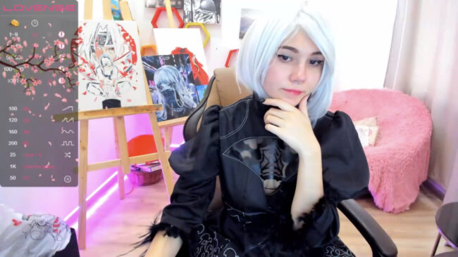 Nio_Hashiri Shows Off Her Android Appearance As 2B