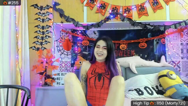 A Very Spidey Halloween With WeirdMe_