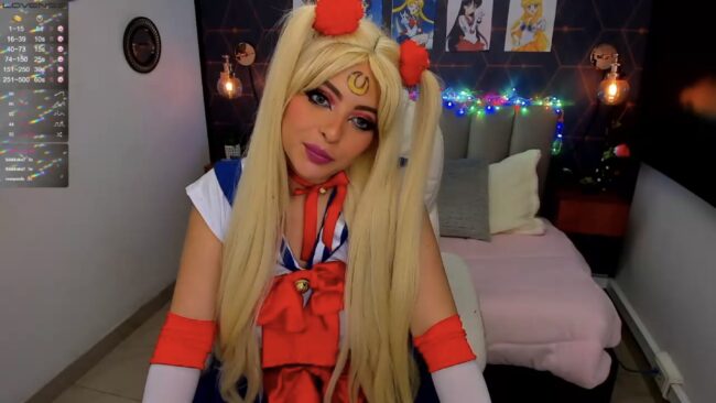 Victoria_Bathory Vibes Away As Sailor Moon