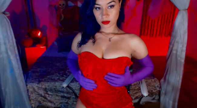 VioletAnders Does It Right As Jessica Rabbit