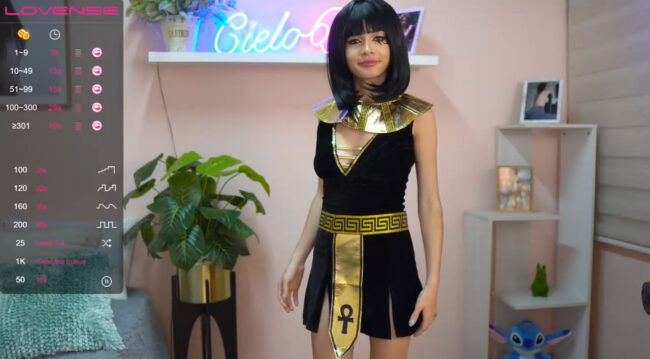 Cielo69_ Is A Royally Beautiful Queen Cleopatra