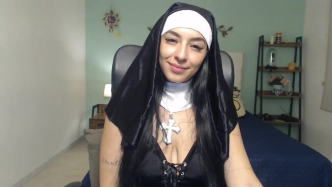 Sexy Nun Kattyduque Has A Habit Of Being Irresistible