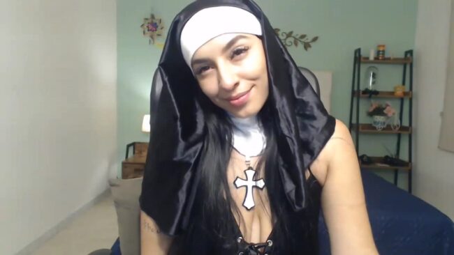 Sexy Nun Kattyduque Has A Habit Of Being Irresistible