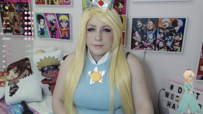Cannddy_Hot Gets Her Wand Ready As Rosalina